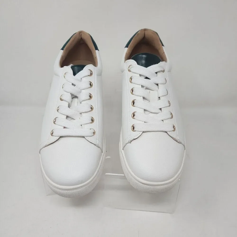 MIA Neva Shoes Womens Size 7.5 White Casual Comfort Sneakers Streetwear Casual